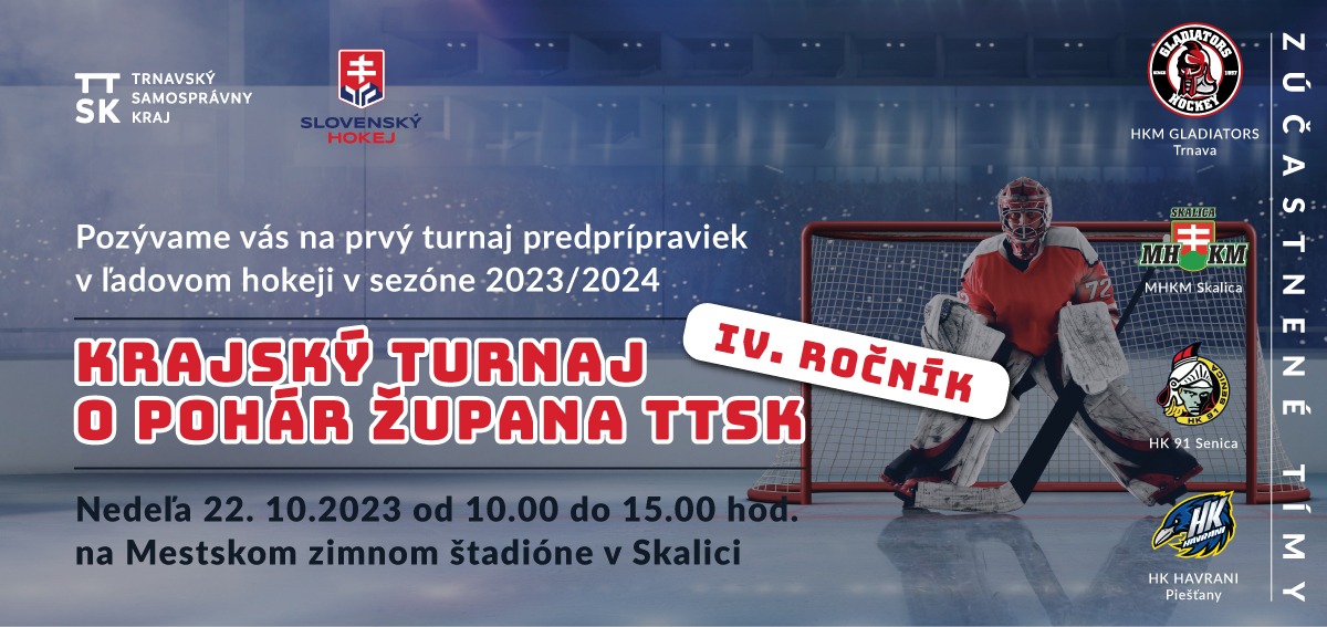 Pozvánka na Krajský turnaj o pohár župana TTSK